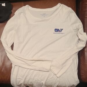 Vineyard Vines White Long Sleeve Shirt